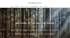 Desktop Screenshot of magicaldruid.com